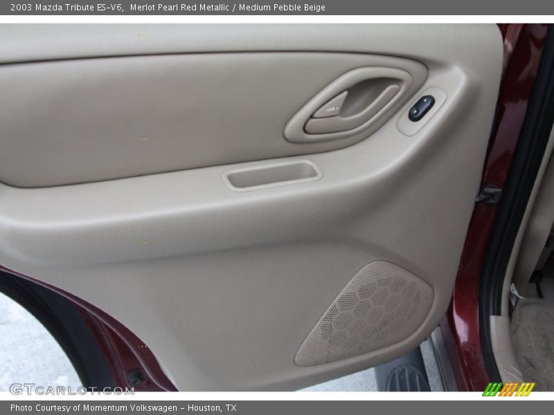 Merlot Pearl Red Metallic / Medium Pebble Beige 2003 Mazda Tribute ES-V6