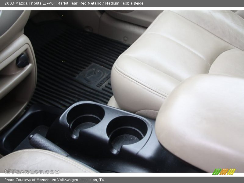 Merlot Pearl Red Metallic / Medium Pebble Beige 2003 Mazda Tribute ES-V6