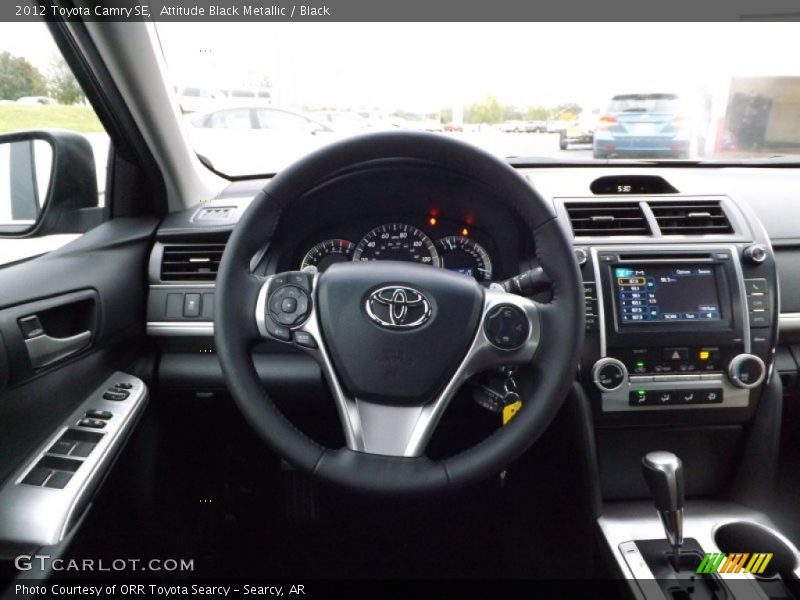 Attitude Black Metallic / Black 2012 Toyota Camry SE