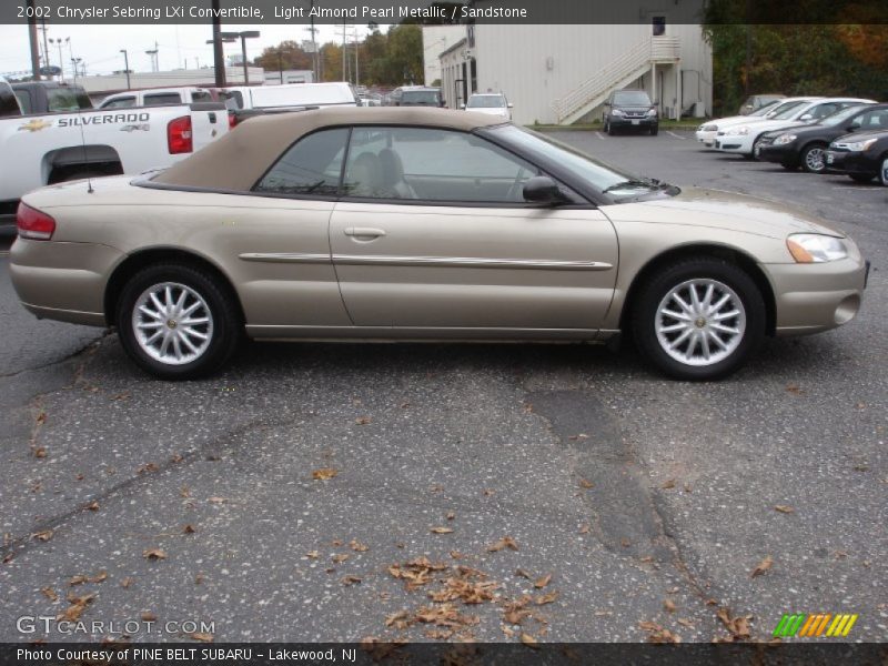  2002 Sebring LXi Convertible Light Almond Pearl Metallic