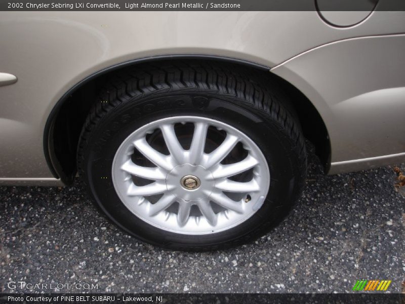  2002 Sebring LXi Convertible Wheel
