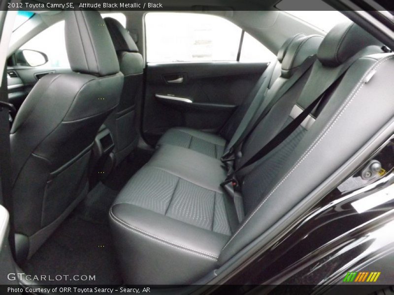 Attitude Black Metallic / Black 2012 Toyota Camry SE