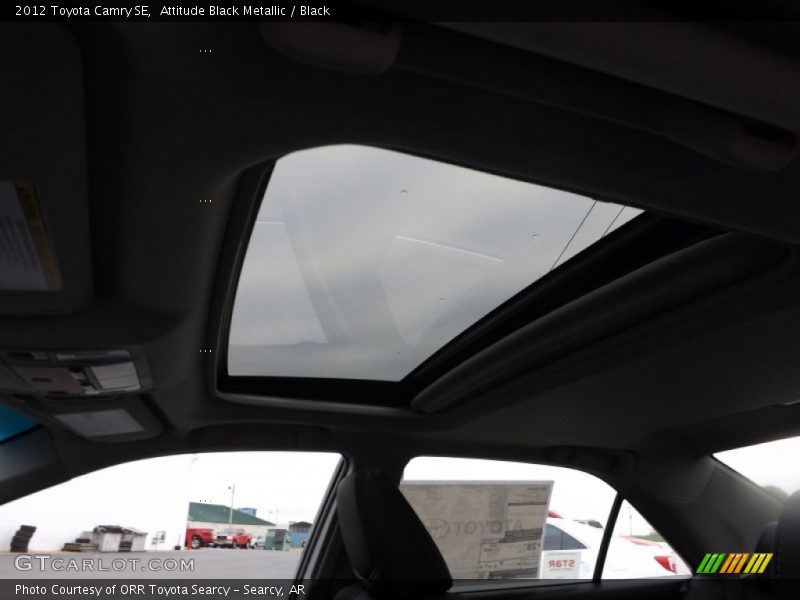 Attitude Black Metallic / Black 2012 Toyota Camry SE