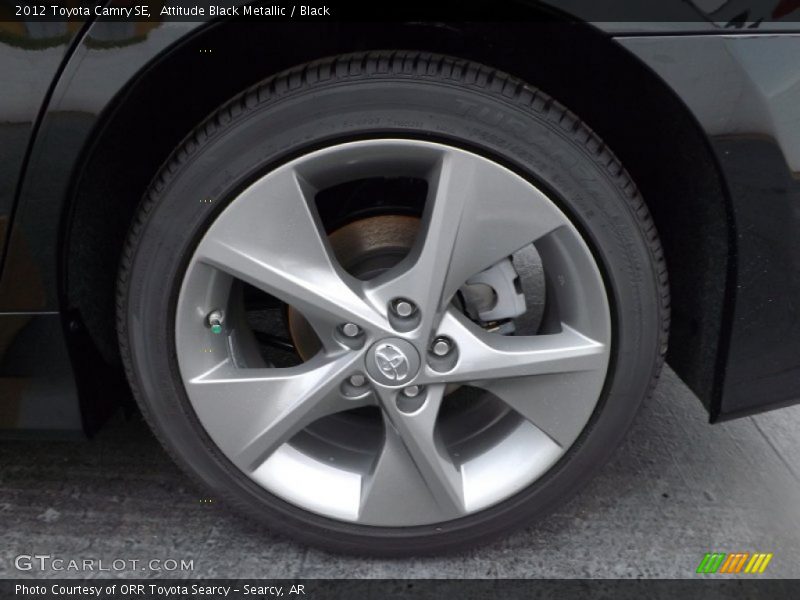 Attitude Black Metallic / Black 2012 Toyota Camry SE
