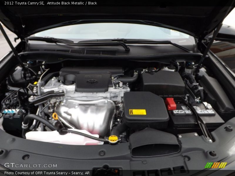 Attitude Black Metallic / Black 2012 Toyota Camry SE