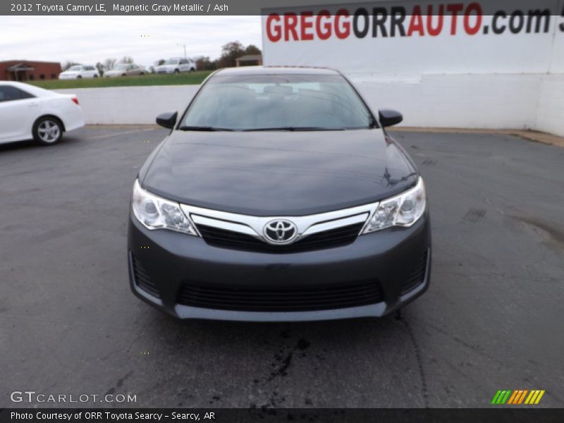 Magnetic Gray Metallic / Ash 2012 Toyota Camry LE