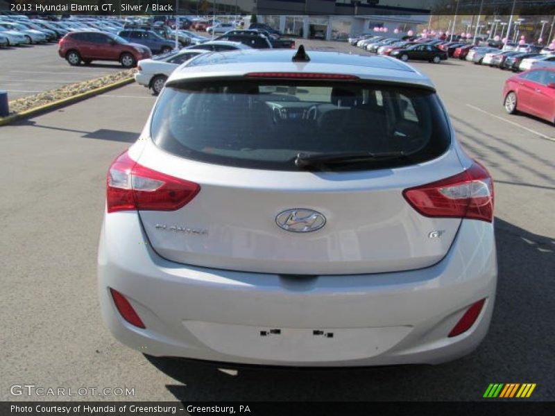 Silver / Black 2013 Hyundai Elantra GT