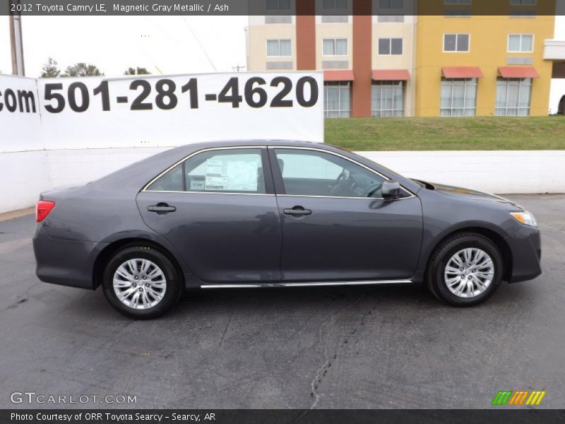 Magnetic Gray Metallic / Ash 2012 Toyota Camry LE