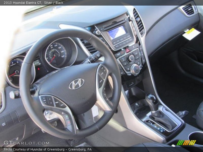 Silver / Black 2013 Hyundai Elantra GT