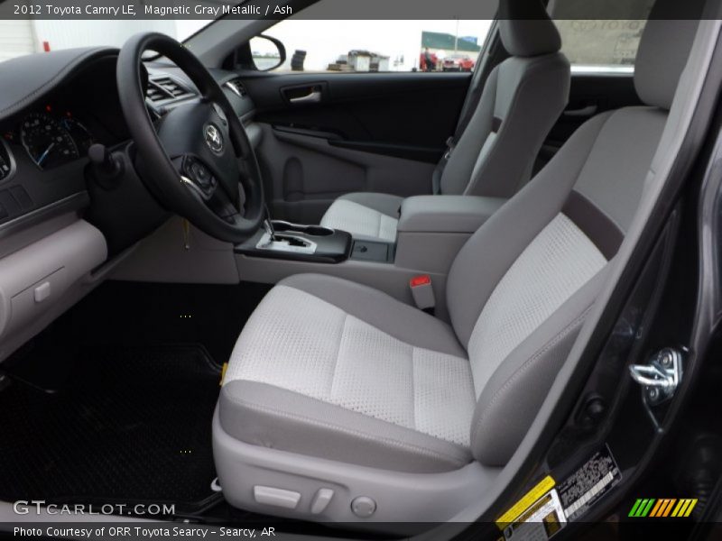 Magnetic Gray Metallic / Ash 2012 Toyota Camry LE