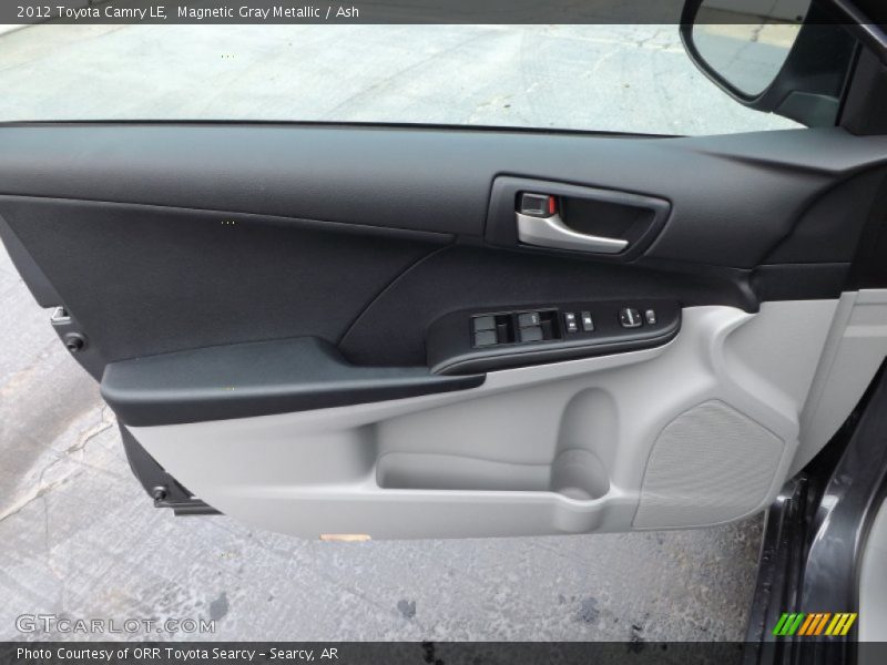 Magnetic Gray Metallic / Ash 2012 Toyota Camry LE