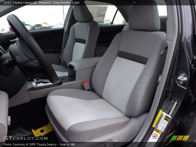Magnetic Gray Metallic / Ash 2012 Toyota Camry LE