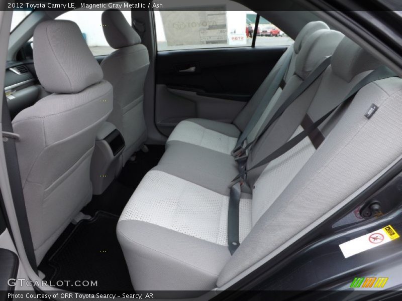 Magnetic Gray Metallic / Ash 2012 Toyota Camry LE