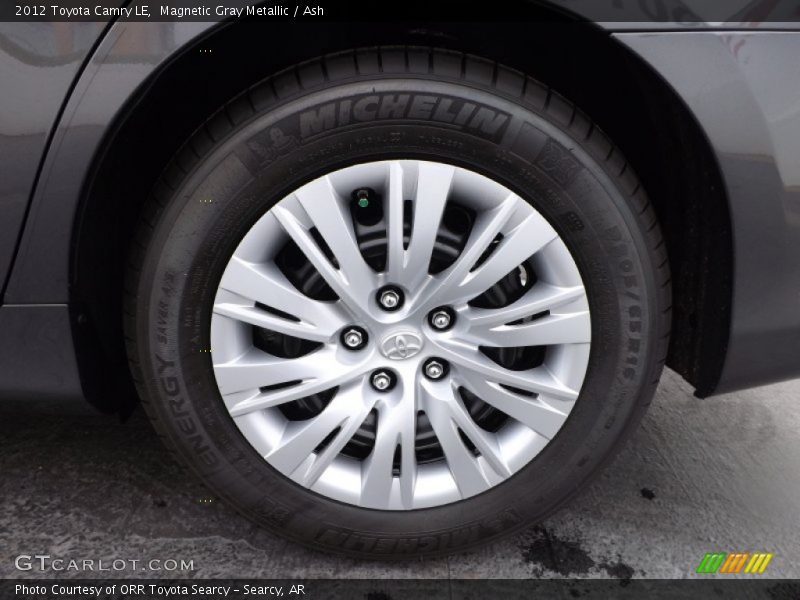 Magnetic Gray Metallic / Ash 2012 Toyota Camry LE