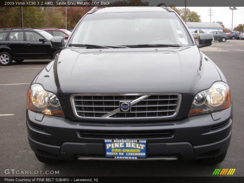 Savile Grey Metallic / Off Black 2009 Volvo XC90 3.2 AWD