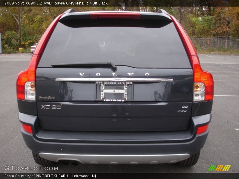 Savile Grey Metallic / Off Black 2009 Volvo XC90 3.2 AWD