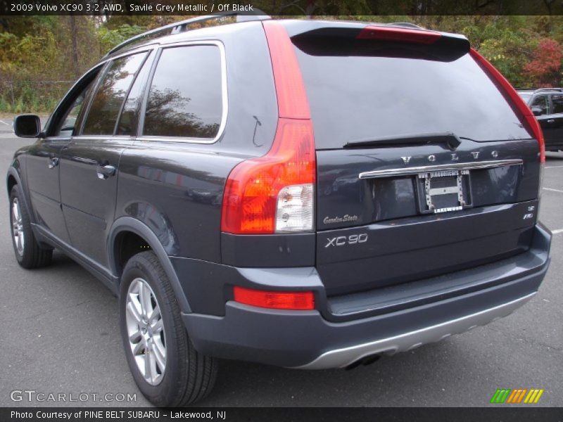 Savile Grey Metallic / Off Black 2009 Volvo XC90 3.2 AWD