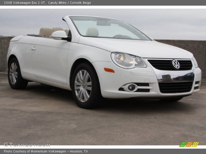 Candy White / Cornsilk Beige 2008 Volkswagen Eos 2.0T