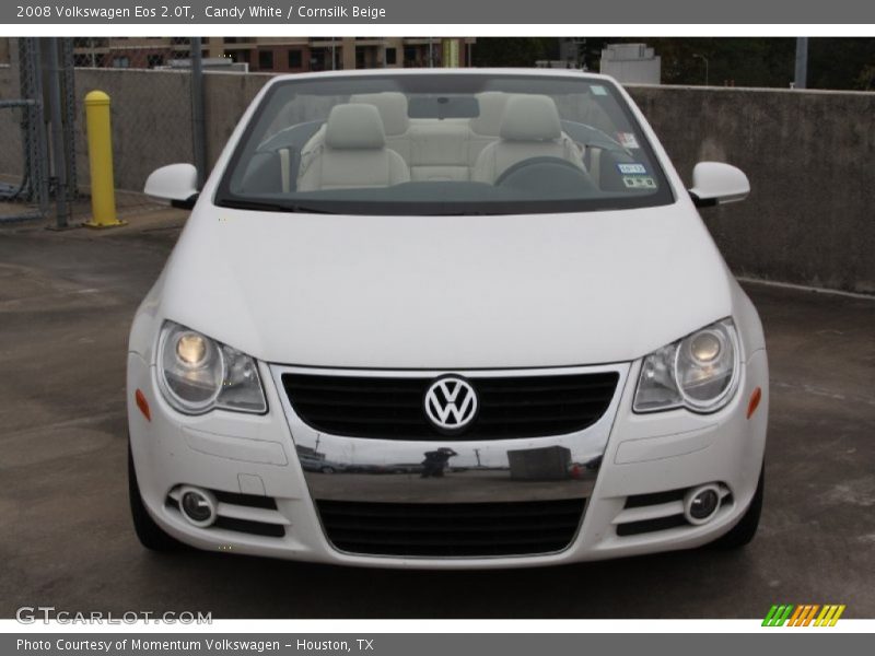 Candy White / Cornsilk Beige 2008 Volkswagen Eos 2.0T