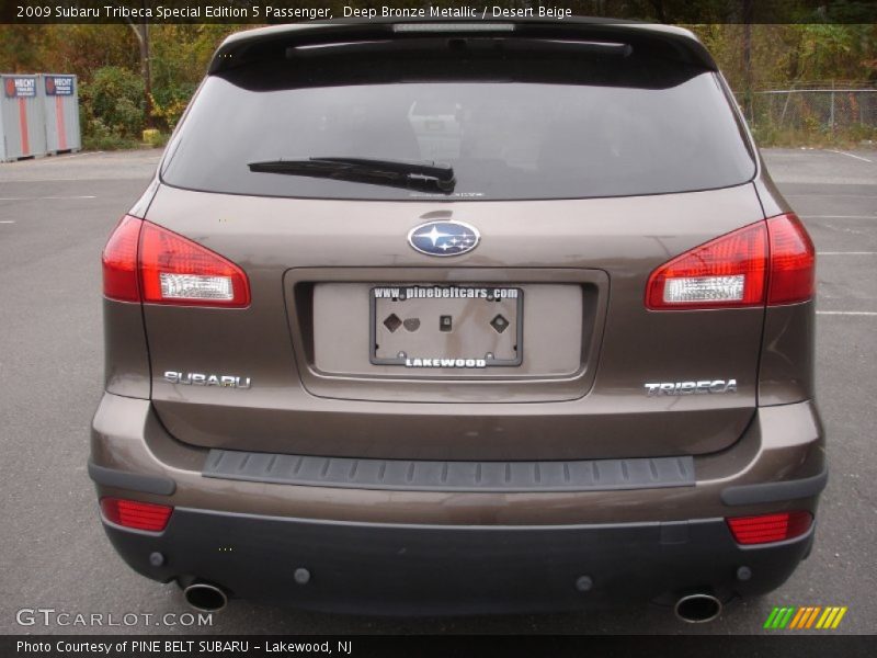 Deep Bronze Metallic / Desert Beige 2009 Subaru Tribeca Special Edition 5 Passenger