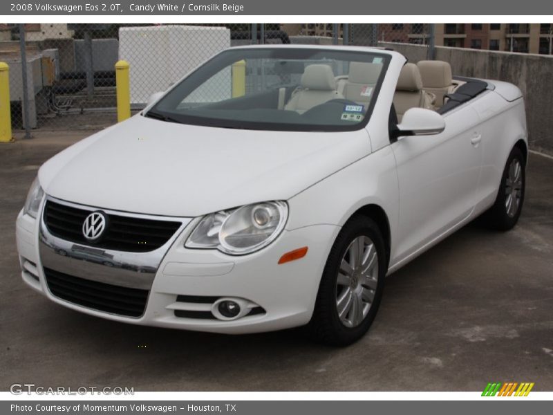 Candy White / Cornsilk Beige 2008 Volkswagen Eos 2.0T