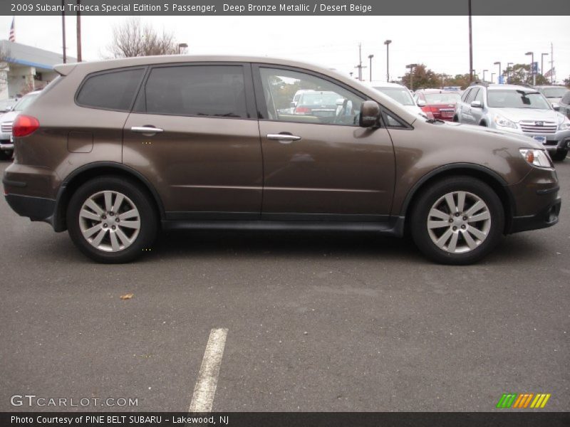 Deep Bronze Metallic / Desert Beige 2009 Subaru Tribeca Special Edition 5 Passenger