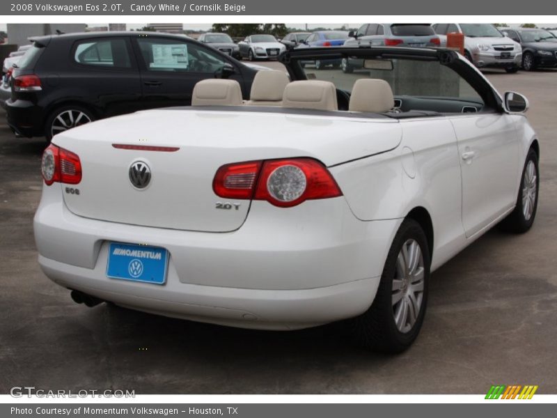 Candy White / Cornsilk Beige 2008 Volkswagen Eos 2.0T