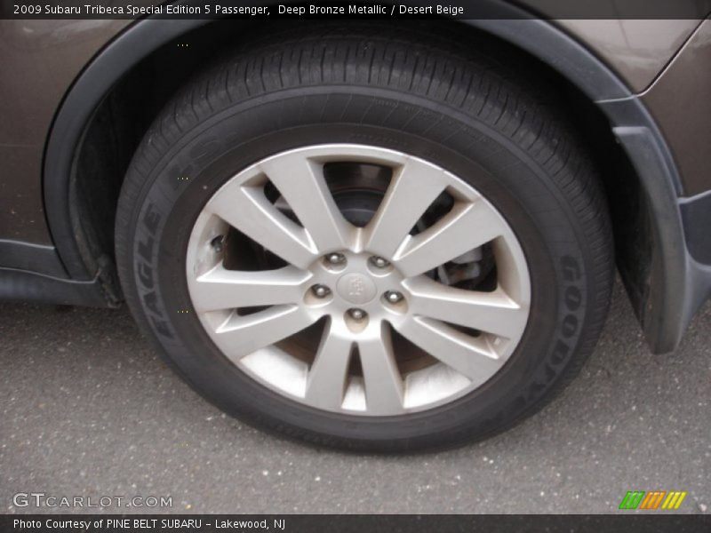 Deep Bronze Metallic / Desert Beige 2009 Subaru Tribeca Special Edition 5 Passenger
