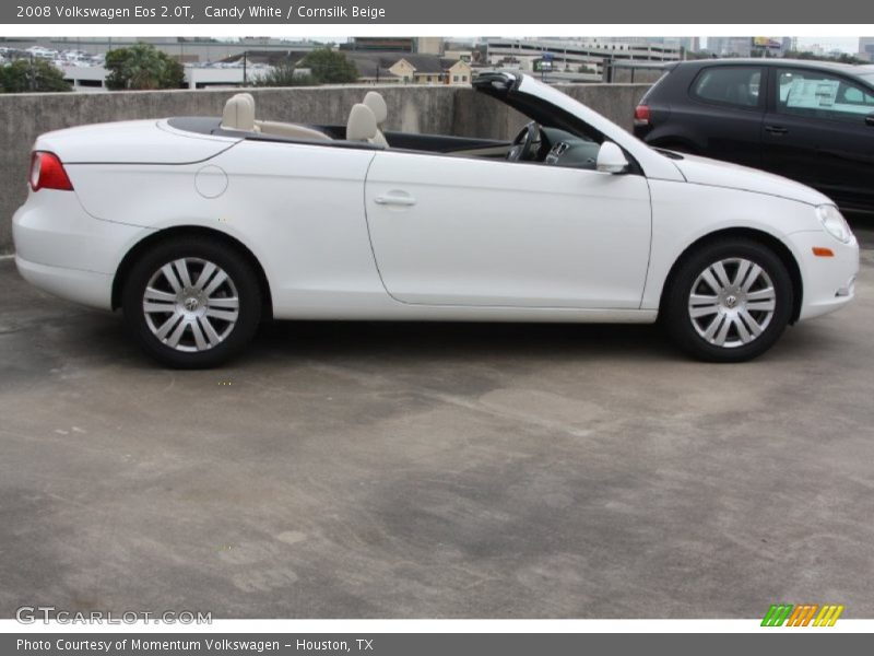 Candy White / Cornsilk Beige 2008 Volkswagen Eos 2.0T