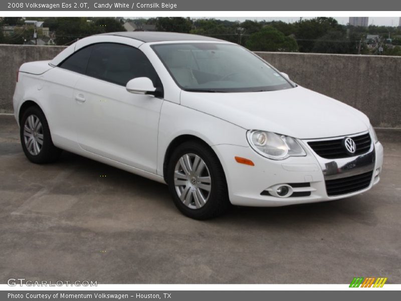 Candy White / Cornsilk Beige 2008 Volkswagen Eos 2.0T