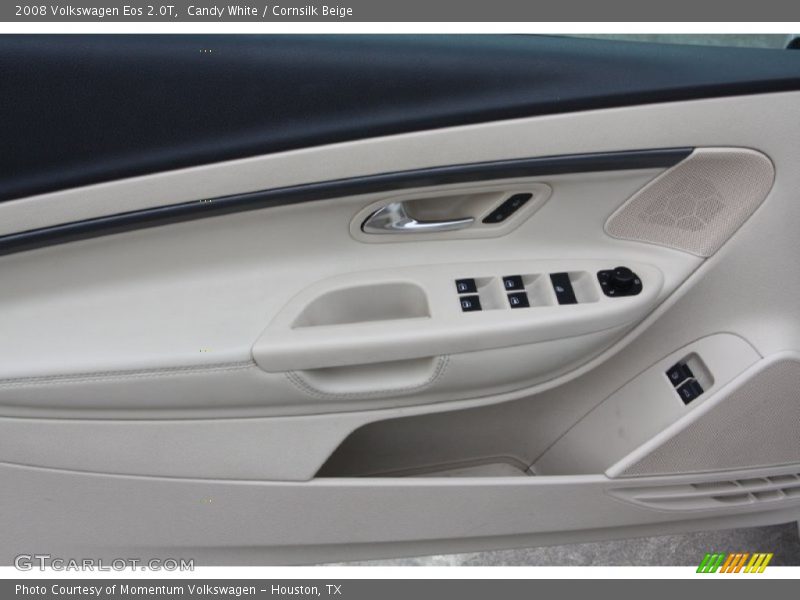 Candy White / Cornsilk Beige 2008 Volkswagen Eos 2.0T