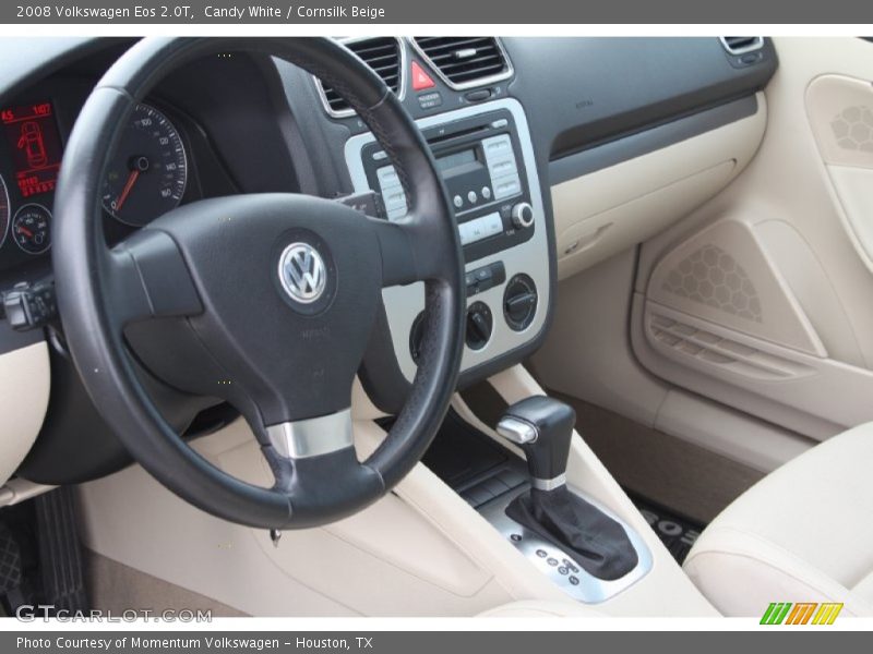 Candy White / Cornsilk Beige 2008 Volkswagen Eos 2.0T