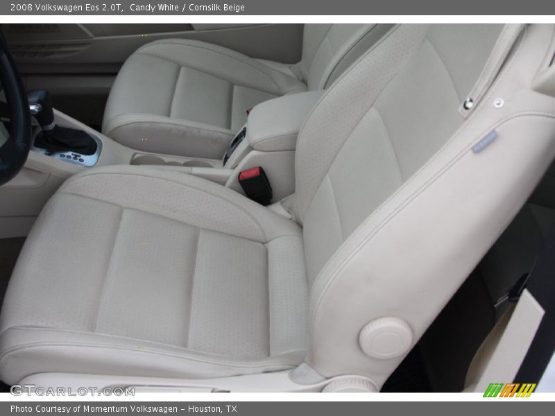 Candy White / Cornsilk Beige 2008 Volkswagen Eos 2.0T