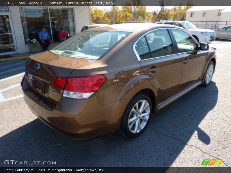 Caramel Bronze Pearl / Ivory 2013 Subaru Legacy 2.5i Premium