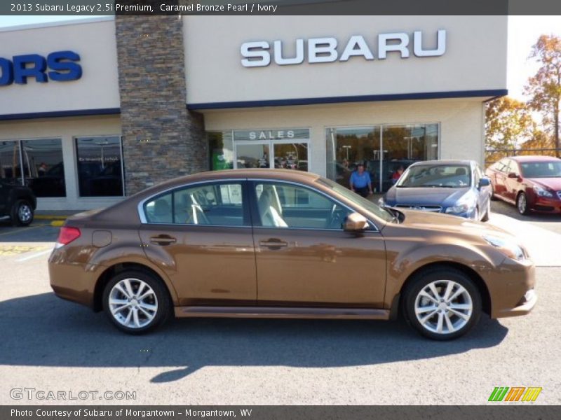 Caramel Bronze Pearl / Ivory 2013 Subaru Legacy 2.5i Premium