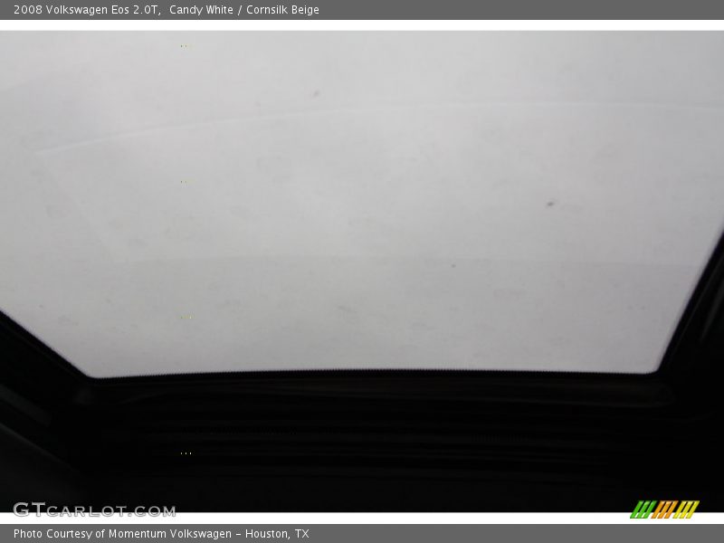 Candy White / Cornsilk Beige 2008 Volkswagen Eos 2.0T