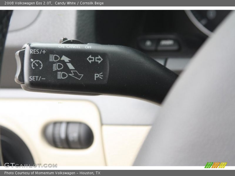 Candy White / Cornsilk Beige 2008 Volkswagen Eos 2.0T