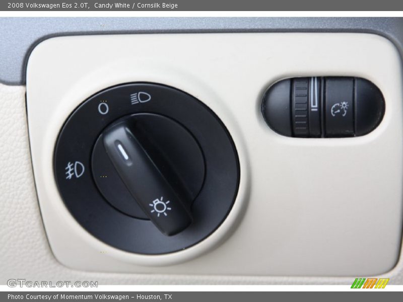 Candy White / Cornsilk Beige 2008 Volkswagen Eos 2.0T