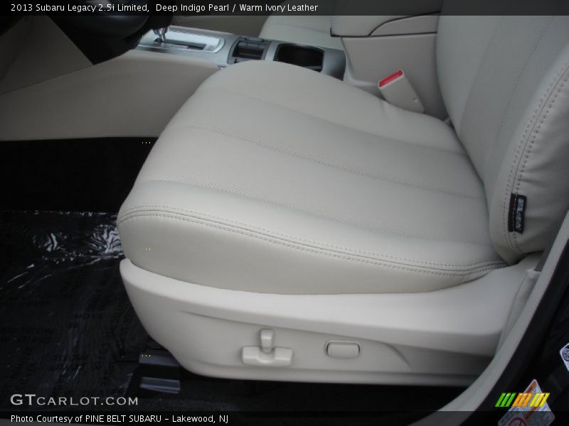 Deep Indigo Pearl / Warm Ivory Leather 2013 Subaru Legacy 2.5i Limited