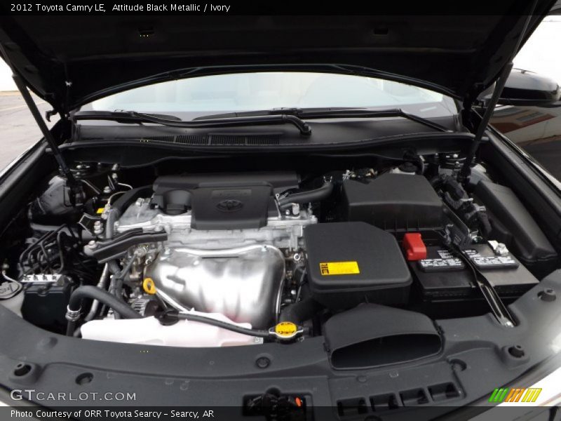 Attitude Black Metallic / Ivory 2012 Toyota Camry LE
