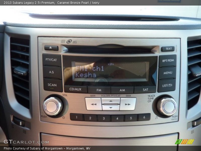 Caramel Bronze Pearl / Ivory 2013 Subaru Legacy 2.5i Premium