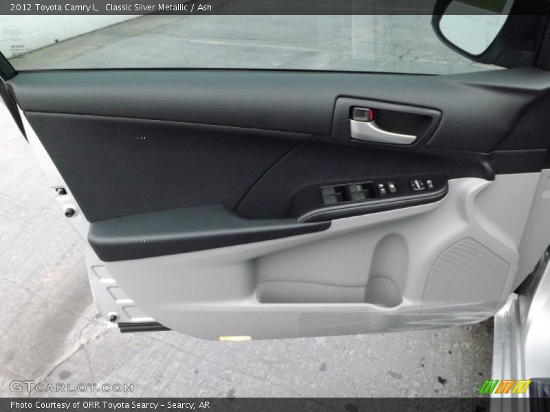 Classic Silver Metallic / Ash 2012 Toyota Camry L