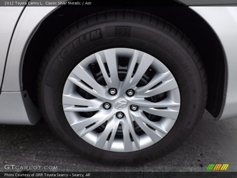 Classic Silver Metallic / Ash 2012 Toyota Camry L