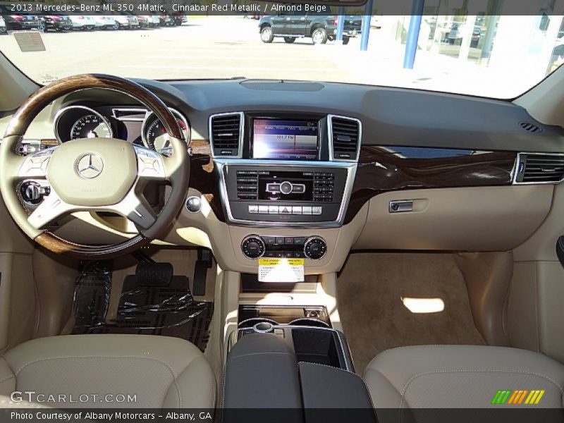 Dashboard of 2013 ML 350 4Matic