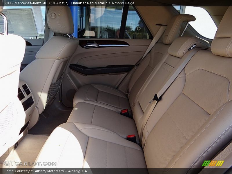 Rear Seat of 2013 ML 350 4Matic
