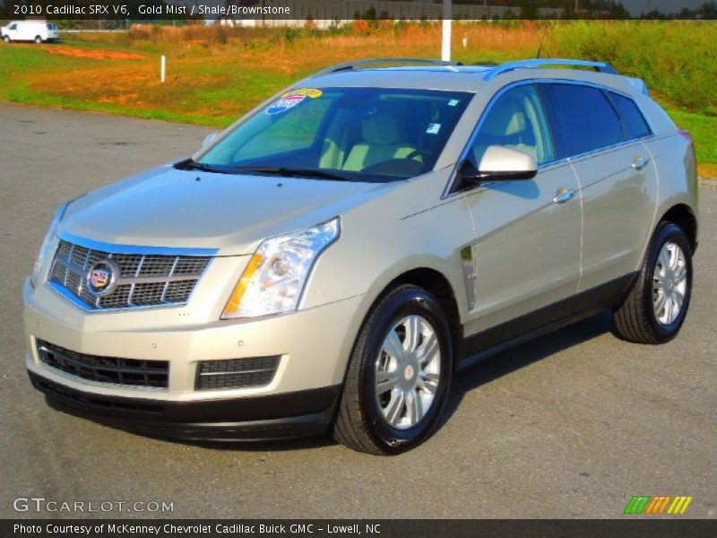 Front 3/4 View of 2010 SRX V6