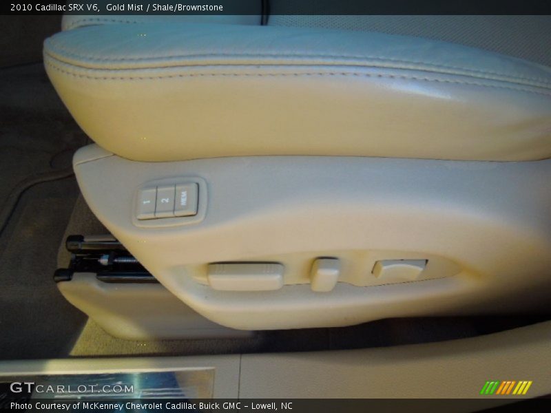 Gold Mist / Shale/Brownstone 2010 Cadillac SRX V6