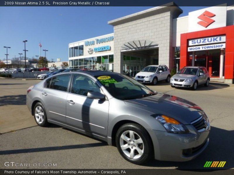 Precision Gray Metallic / Charcoal 2009 Nissan Altima 2.5 SL