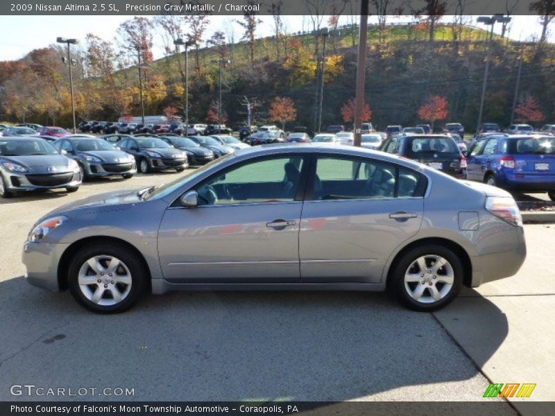 Precision Gray Metallic / Charcoal 2009 Nissan Altima 2.5 SL