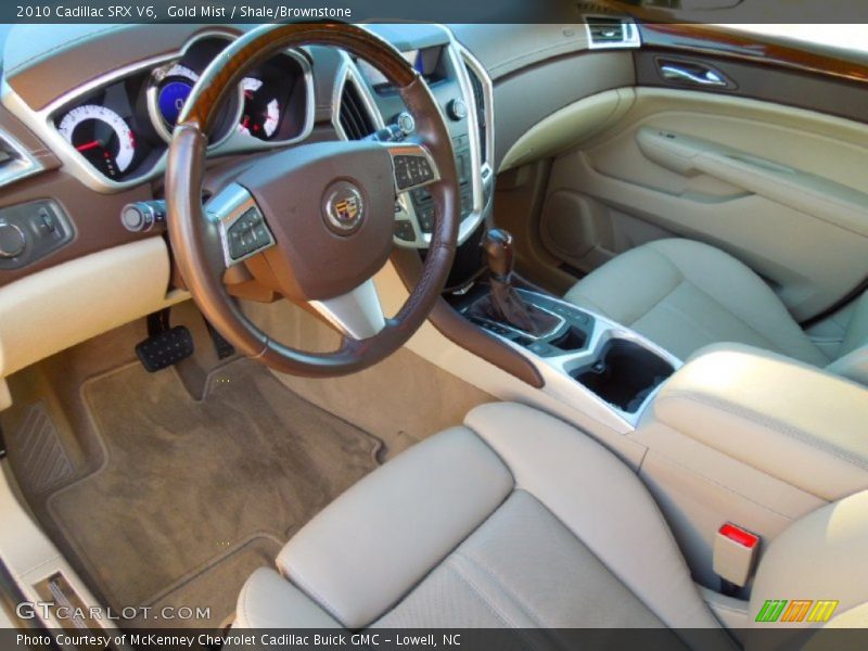 Shale/Brownstone Interior - 2010 SRX V6 